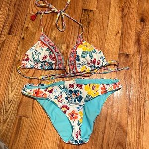 Lucky Brand Tassel Bikini